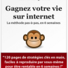 Vous voulez gagner votre vie grâce à Internet ?